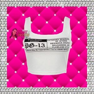 PG-13 Crop Top